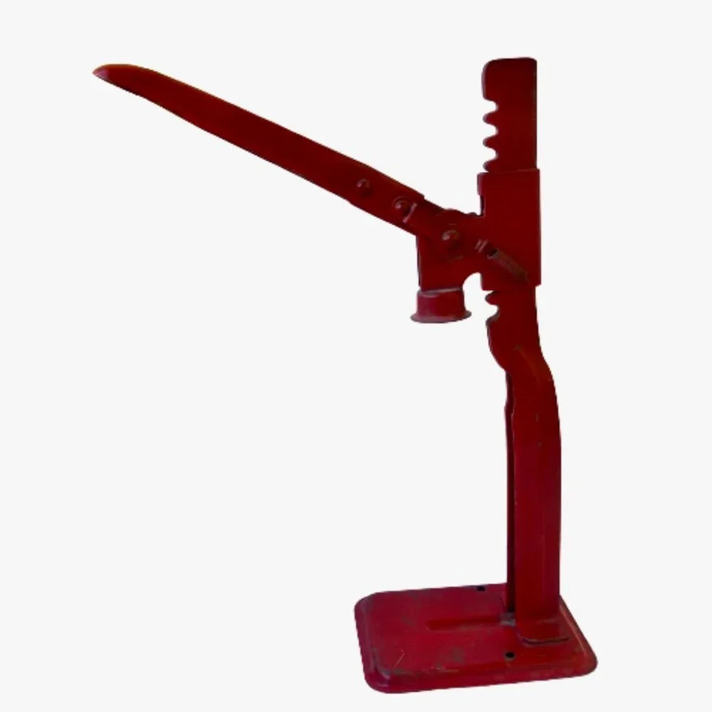 Red Vintage Metal Bottle Capper Cap Press Wine Corker Farm House Rustic Decor